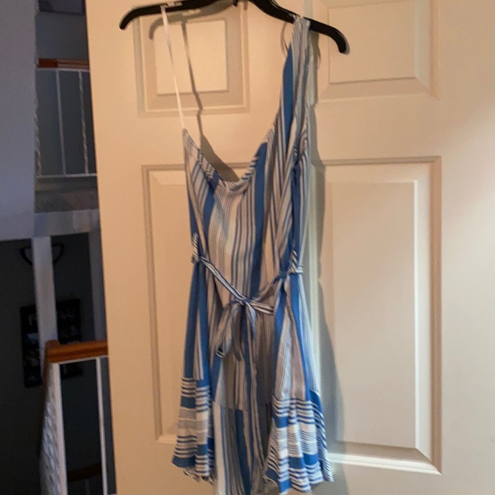 One shoulder dress